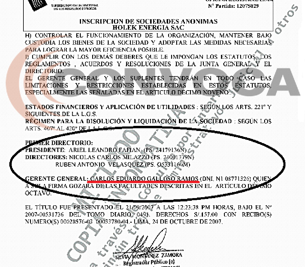 Nuevas pistas en Andorra apuntan a entorno de Alan García Convoca